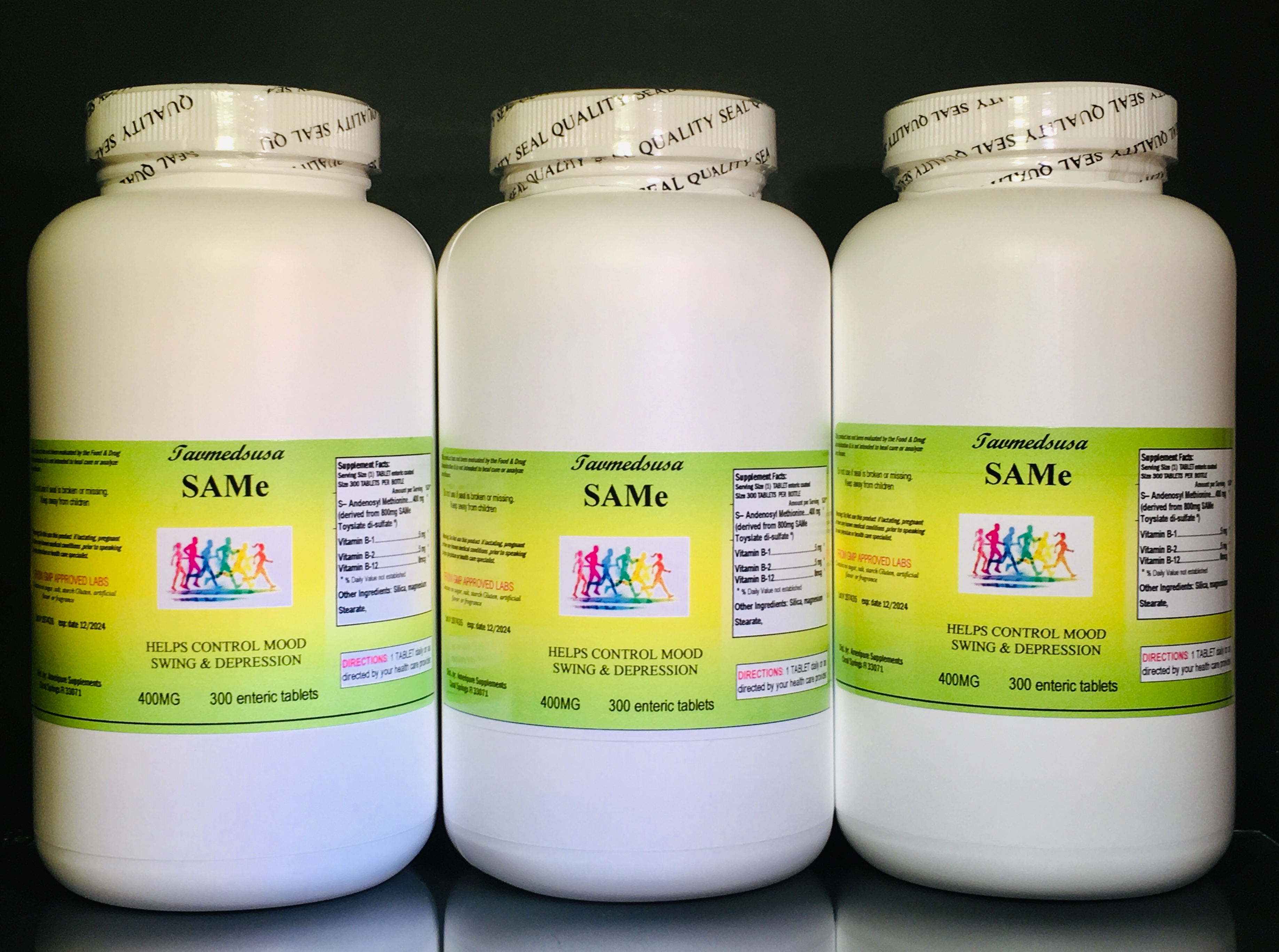 SAM-e 400mg - 900 (3x300) tablets